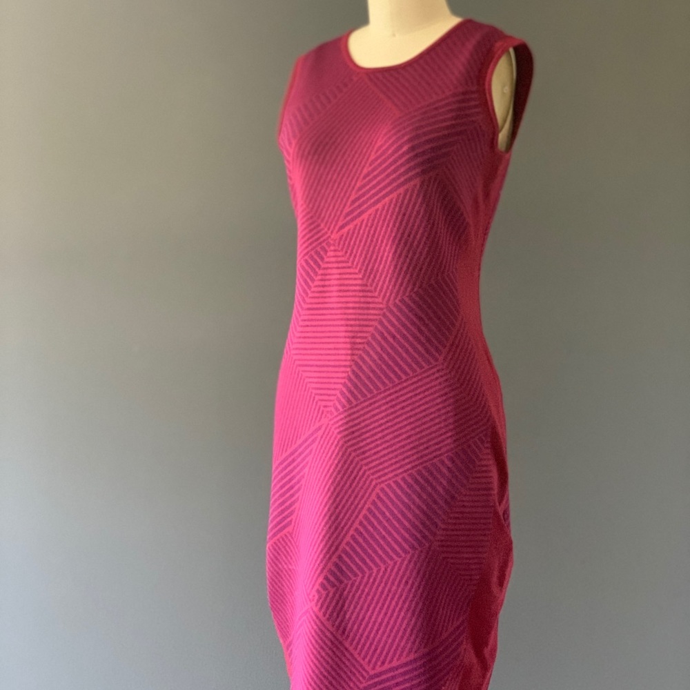 Narciso Rodriguez Magenta Pattern Dress - size 44